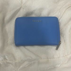 Ted baker blue wallet new and never used